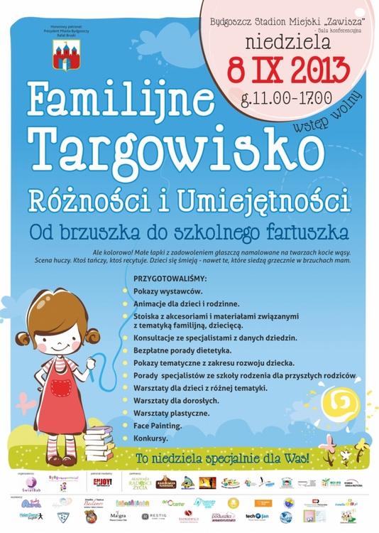 Familijne Targowisko Różności i Umiejętności Od brzuszka do szkolnego fartuszka